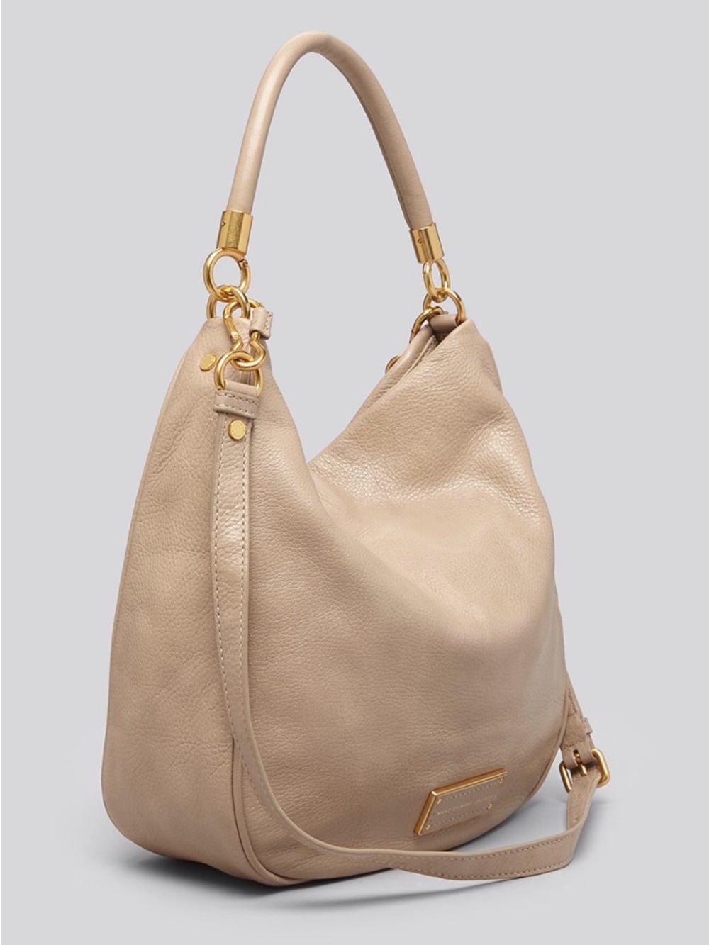 Marc Jacobs Leather Hobo Bag - Classic Everyday Shoulder Bag